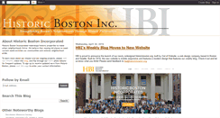 Desktop Screenshot of historicbostonblog.org